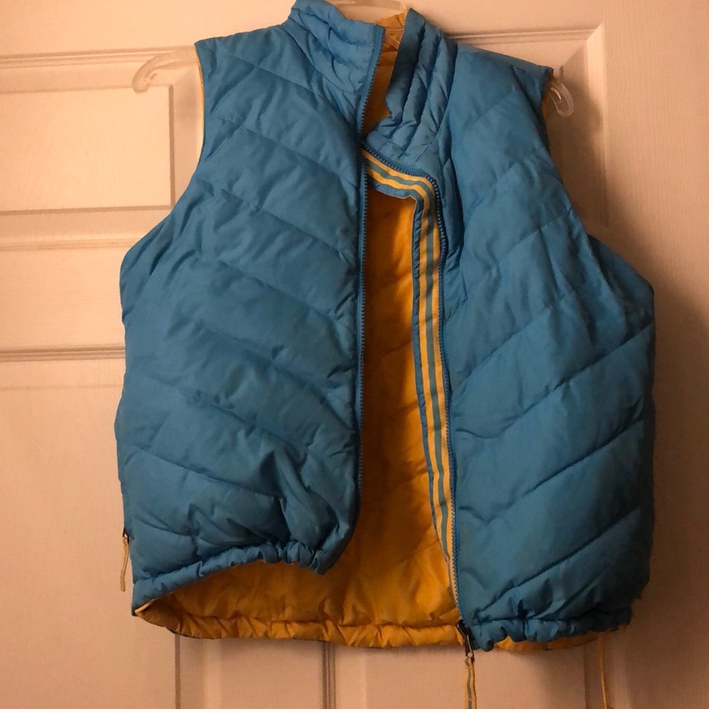 Coldwater Creek reversible puffy vest